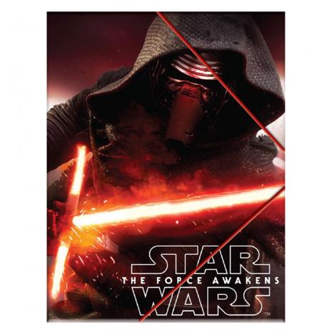 Star Wars Kylo Ren Storm Troopers Plastic A4 Elasto Folder £1.69
